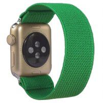 Pasek nylonowy dla Apple Watch 42mm / 41mm / 40mm / 38mm - ciemnozielony