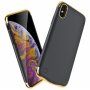 Etui ochronne z baterią dla iPhone XS Max - 6000 mAh - czarno-złote