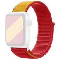 Nylonowy pasek z zapięciem na rzep do Apple Watch 42mm / 41mm / 40mm / 38mm - Hiszpania