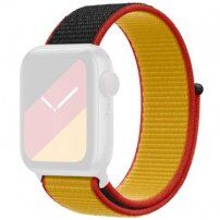 Nylonowy pasek z zapięciem na rzep do Apple Watch 42mm / 41mm / 40mm / 38mm - Niemcy