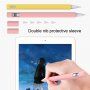 Trójkątna osłona silikonowa do Apple Pencil 1 generacji - zielone