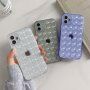 Ochronne etui z bąbelkami do iPhone 11 Pro - fioletowy