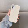 Silikonowe etui z plecionym wzorem do iPhone 11 Pro - beżowe