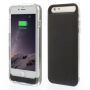 iFans certyfikowana MFi bateria zewnętrzna / power bank 3100mAh z pokrywą dla Apple iPhone 6 / 6S - czarna / przezroczysta