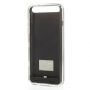 iFans certyfikowana MFi bateria zewnętrzna / power bank 3100mAh z pokrywą dla Apple iPhone 6 / 6S - czarna / przezroczysta