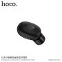 HOCO mała bezprzewodowa Bluetooth słuchawka z mikrofonem dla Apple iPhone - czarna