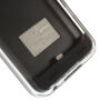 iFans certyfikowana MFi bateria zewnętrzna / power bank 3100mAh z pokrywą dla Apple iPhone 6 / 6S - czarna / przezroczysta