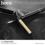 HOCO elegancka bezprzewodowa Bluetooth słuchawka z mikrofonem dla Apple iPhone - złota
