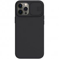 Nillkin CamShield Silky MagSafe etui do iPhone 12 Pro Max - czarny