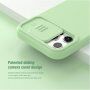 Nillkin CamShield Silky MagSafe etui do iPhone 12 Pro Max - zielone