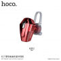 HOCO mała bezprzewodowa Bluetooth słuchawka dla Apple iPhone - czerwona