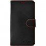 FIXED FIT pokrowiec flip z przeszyciem do iPhone 12 / 12 Pro - czarne