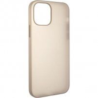FIXED Flow etui silikonowe do iPhone 12 / 12 Pro - dymowy