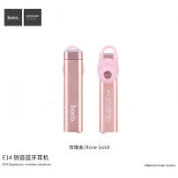 HOCO bezprzewodowa Bluetooth słuchawka dla Apple iPhone - różowo-złot
