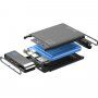 Cellularline FreePower Manta HD power bank z portami USB-C / USB - 5 000 mAh - czarna