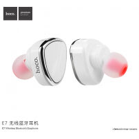 HOCO mini bezprzewodowa Bluetooth słuchawka dla Apple iPhone - biała