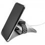 FIXED Frame WATCH stojak aluminiowy do iPhone / Apple Watch - srebrny