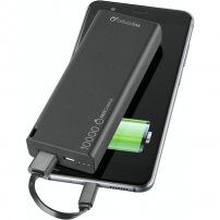 CellularLine FREEPOWER SLIM power bank z portem USB-A - 1 000 mAh - czarna