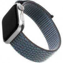 FIXED Nylon Strap pasek nylonowy do Apple Watch 42mm / 41mm / 40mm / 38mm - ciemnoszary