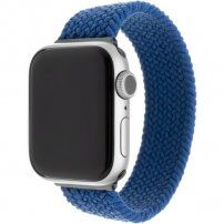 FIXED pasek nylonowy do Apple Watch 42mm / 41mm / 40mm / 38mm - XL - niebieskie