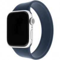 FIXED pasek nylonowy do Apple Watch 42mm / 41mm / 40mm / 38mm - XL - ciemnoniebieski