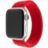 FIXED pasek nylonowy do Apple Watch 42mm / 41mm / 40mm / 38mm - XL - czerwony