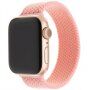 FIXED pasek nylonowy do Apple Watch 42mm / 41mm / 40mm / 38mm - XL - różowy