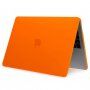 Matowa przezroczysta osłona dla MacBook Pro 15" (A1707 / A1990) - pomarańczowe