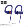 HOCO bezprzewodowe Bluetooth słuchawki sportowe dla Apple iPhone - niebieskie