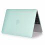 Matowa przezroczysta okładka dla MacBook Air 13" (A1237 / A1304 / A1369 / A1466) - pastelowy zielony