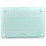 Matowa przezroczysta okładka dla MacBook Air 13" (A1237 / A1304 / A1369 / A1466) - pastelowy zielony