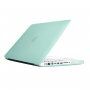 Matowe przezroczyste etui dla MacBook Pro 15" (A1286) - pastelowy zielony