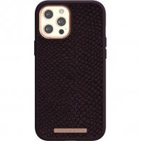 NJORD Eldur etui do iPhone 12 Pro Max - fioletowy