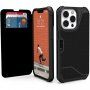 UAG Metropolis trwały pokrowiec flip do iPhone 13 - kevlar czarny