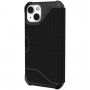 UAG Metropolis trwały pokrowiec flip do iPhone 13 - kevlar czarny