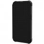 UAG Metropolis trwały pokrowiec flip do iPhone 13 - kevlar czarny