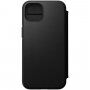 Nomad MagSafe Rugged Folio pokrowiec flip skórzany do iPhone 13 - czarne