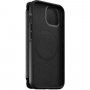 Nomad MagSafe Rugged Folio pokrowiec flip skórzany do iPhone 13 - czarne