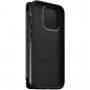 Nomad MagSafe Rugged Folio pokrowiec flip skórzany do iPhone 13 Pro - czarne