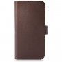 Decoded Wallet pokrowiec flip do iPhone 13 - brązowy