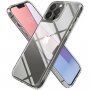 Spigen Quartz Hybrid błyszczące etui ze szklaną częścią tylną do iPhone 13 Pro Max - przezroczyste