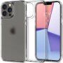 Spigen Quartz Hybrid matowe etui ze szklaną częścią tylną do iPhone 13 Pro Max - przezroczyste
