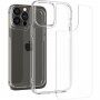 Spigen Quartz Hybrid matowe etui ze szklaną częścią tylną do iPhone 13 Pro Max - przezroczyste