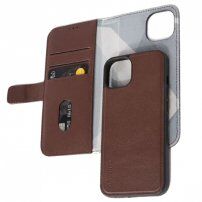 Decoded Wallet pokrowiec flip do iPhone 13 mini - brązowy