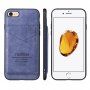 Taokkim etui ochronne ze skóry PU z kieszenią w stylu retro do iPhone 6 / 6S - niebieskie