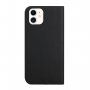Magnetyczny pokrowiec flip do iPhone 12 mini - czarne