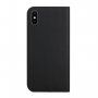 Magnetyczny pokrowiec flip do iPhone X / XS - czarne