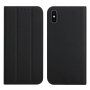 Magnetyczny pokrowiec flip do iPhone XS Max - czarne
