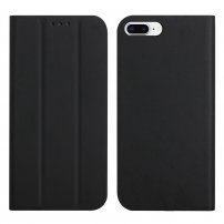 Magnetyczny pokrowiec flip do iPhone 7 Plus / 8 Plus - czarny