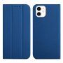 Magnetyczny pokrowiec flip do iPhone 12 mini - królewski niebieski